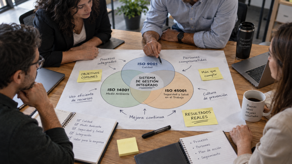 integrar la norma ISO 9001 con otros sistemas de gestión